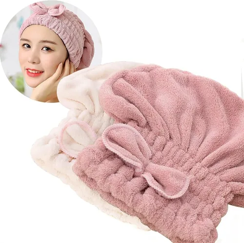 Vista 15 de Jseng Gorro Grande de Microfibra de Secado Rápido para Cabello [Nueva Actualización], Extremadamente Suave y Ultra Absorbente, Gorros de Secado