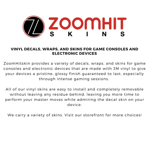 Vista 4 de ZOOMHITSKINS PS4 Console and Controller Skins, Red Metal Steel White Light Grey Silver Graphic Metallic, Durable, Bubble-free Goo-free, 1 Console
