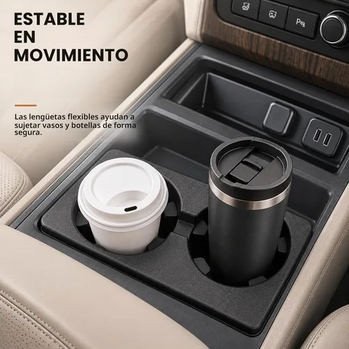 Vista 2 de 19154712 Soporte para taza de consola central compatible con Chevy y GMC
