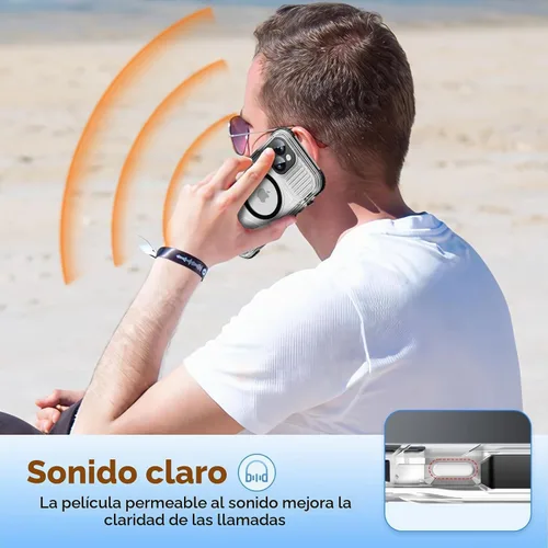 Vista 8 de WIFORT Funda impermeable para iPhone 15, [IP68 bajo el agua a prueba de polvo] [pantalla integrada] [15 pies a prueba de golpes militar], cubierta