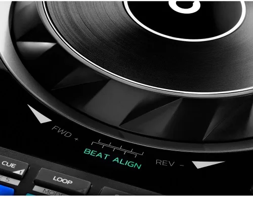 Vista 7 de Hercules DJControl Inpulse 500 Paquete de software de controlador DJ con auriculares cerrados Hercules HDP DJ60 para DJ, sobre la oreja