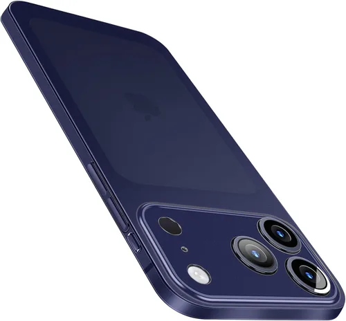 Vista 27 de Funda delgada compatible con iPhone 12, con acabado mate fino como papel, antihuellas dactilares y no se pone amarillenta, funda ultra protectora