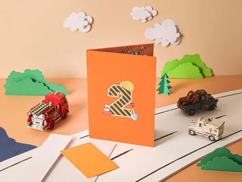 Vista 12 de Liif Tarjeta de cumpleaños emergente 3D para niño de 5 años, sobre incluido