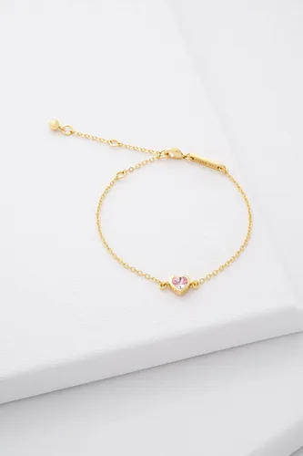 Vista 4 de Ted Baker Hansa Crystal Heart Bracelet pulsera de cristal
