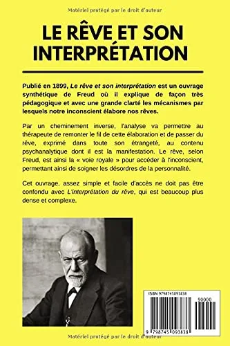 Vista 2 de Le Rêve et Son Interprétation de Freud Version simplifiée du livre "L'interprétation du rêve" Édition Originale (French Edition)