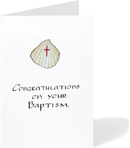 Vista 6 de M Market On Mainstreet Christian Faith Milestone - Tarjeta de felicitación de 5 x 7 pulgadas con sobre, fabricada en los Estados Unidos