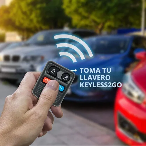 Vista 6 de Keyless2Go - Recambio de llavero de auto con control remoto para entrada sin llave para Ford Escape, Expedition, Explorer, Focus, Fusion, Taurus
