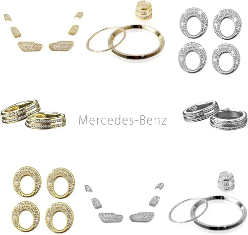 Vista 7 de 1797- Decoración para interiores de Mercedes Benz, de cristal transparente clase C