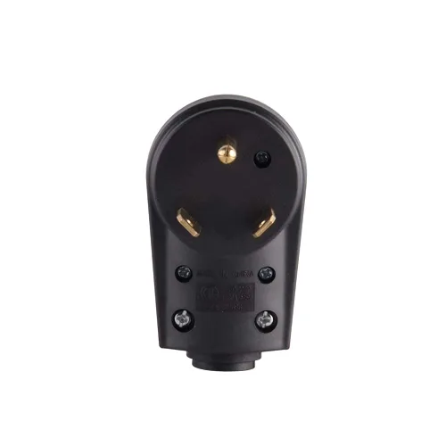 Vista 6 de Veepeak Enchufe de repuesto macho de 30 amperios TT-30P resistente 125V 30A nominal 3 clavijas conector de alimentación eléctrica extremo de cable