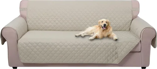 Vista 67 de U-NICE HOME Funda para sillón reclinable, reversible, con correas elásticas, resistente al agua, protege de perros y mascotas, sillón pequeño