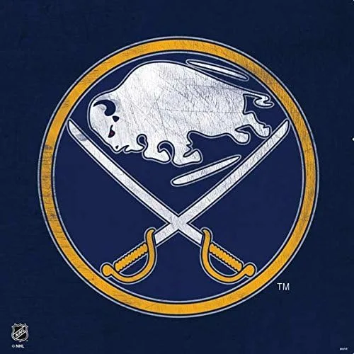 Vista 4 de Skinit Decal Gaming Skin Compatible with PS4 Pro/Slim Controller - Officially Licensed NHL Buffalo Sabres Distressed Design
