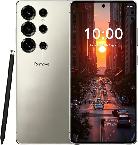 Vista 11 de Teléfonos desbloqueados, teléfono celular C24 Ultra Android 14, teléfono inteligente 8G+256G, Snapdragon 8 Gen3/6800mAh carga rápida/pantalla de 6.8