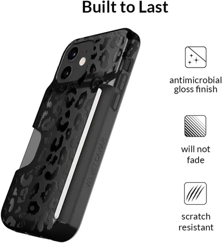 Vista 8 de VELVET CAVIAR Funda tipo cartera compatible con iPhone 11 y iPhone XR con tarjetero de crédito para mujer, funda protectora delgada para teléfono