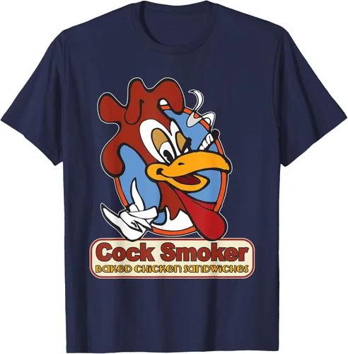 Vista 66 de Kevin Smith Jay & Silent Bob Reboot Cock Smoker Logo Dark Camiseta, Negro