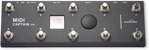 Vista 3 de PAINTAUDIO MIDI Captain Controlador de Pie Multi-Efectos Teclados Sintetizador USB-MIDI software musical Bias con Función de Motor de Tiempo