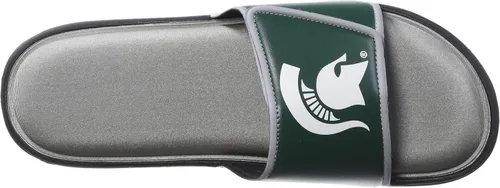 Vista 169 de FOCO Sandalias deportivas de espuma para ducha con logotipo de equipo universitario de la NCAA para hombre