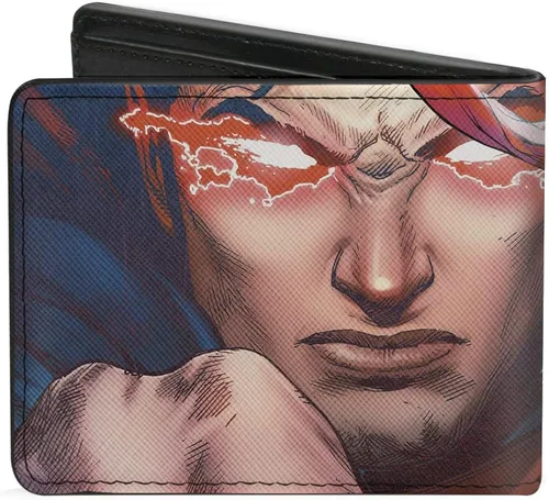 Vista 2 de Buckle-Down - Cartera de Superman con hebilla para hombre 40 x 35 US