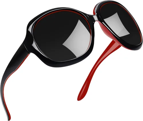 Vista 18 de Joopin Lentes de sol de gran tamaño para mujer, polarizados, grandes, para conducción, protección UV, grandes sombras