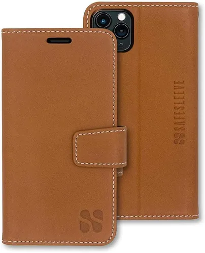 Vista 46 de SafeSleeve Desmontable para iPhone 12 Mini - Negro