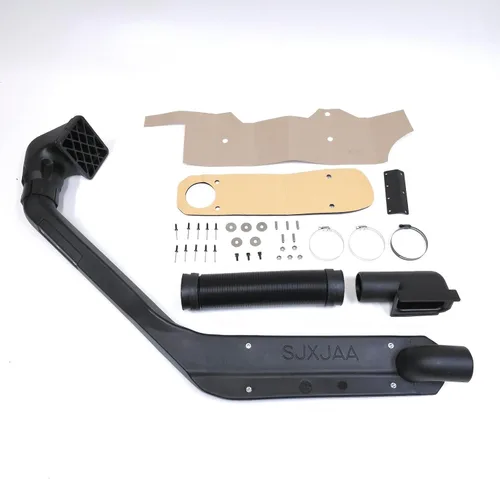 Vista 3 de Esnórquel de admisión de aire frío para Jeep Cherokee XJ 1984-2001 con almohadilla aislante