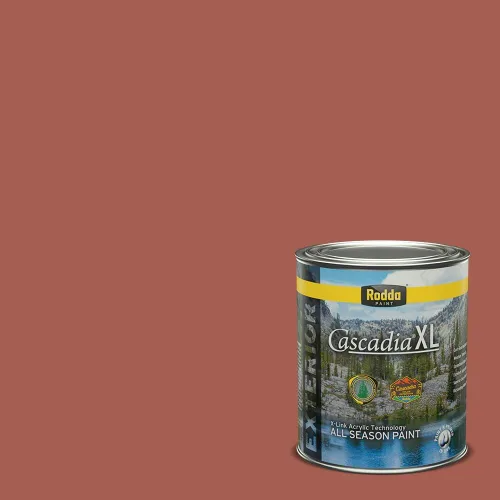 Vista 22 de Rodda Paint CASCADIA XL - Pintura satinada e imprimación para exteriores en uno, cuarto de galón, Annabel
