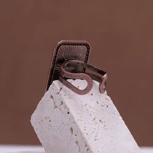 Vista 5 de Montana West Rustic Couture's Bohemian Turquoise - Anillo para mujer