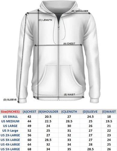 Vista 6 de Sudadera con capucha de forro polar pesado con cremallera completa para hombre
