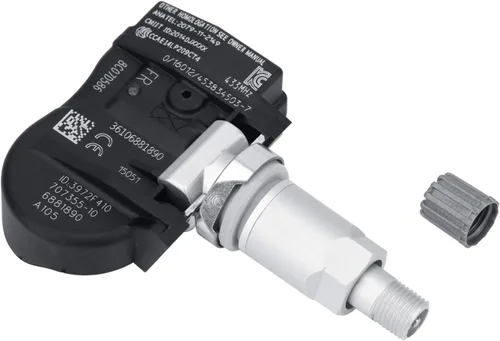 Vista 4 de 4Pack 36106856209 433MHz Sistema de monitoreo de presión de neumáticos (TPMS) Sensor compatible con MINI Cooper BMW I3 I8 X1 X2 X5 X6 M2 M235I M240I