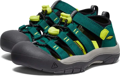 Vista 4 de KEEN Sandalias de agua Newport H2 con punta cerrada para niños unisex Aventurina/Onagra