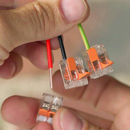 Vista 3 de WAGO 221 Tuercas de palanca 90 piezas Juego compacto de conectores de cable con estuche. Incluye 221-2401, 221-412, 221-413, 221-415