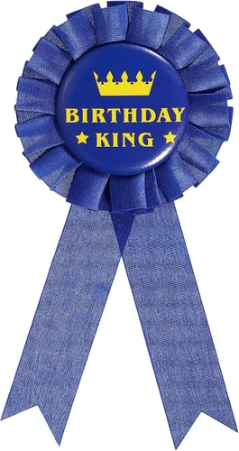 Vista 12 de uxcell Premio de cinta en blanco, broche de insignia de fiesta, broche para mujeres y hombres, colorido ramillete de satén de tela de cumpleaños