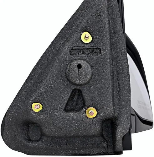 Vista 4 de Para Ford Ranger, Mazda B2300 B2500 B3000 B4000 1998 1999 2000 2001 2002 2003 2004 2005 Espejo retrovisor manual negro texturizado para puerta