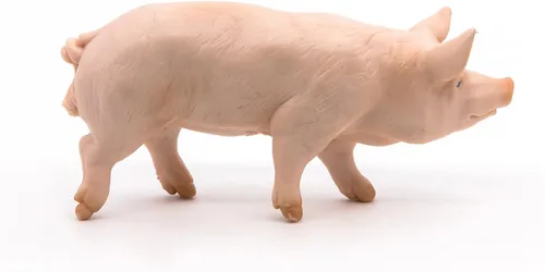 Vista 4 de Papo - Figura realista de jabalí - A partir de 3 años - Colección Farm Life - Juego educativo de animales de granja - Juguete de idea de regalo