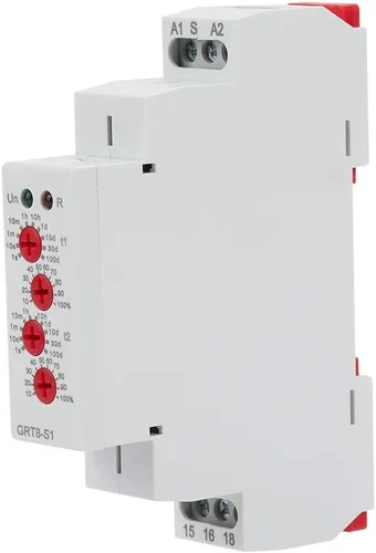 Vista 8 de GRT8-S1 Mini Temporizador de ciclo asimétrico ON/Off Repetir Ciclo Tiempo Relé AC/DC 12V-240V (50-60Hz)