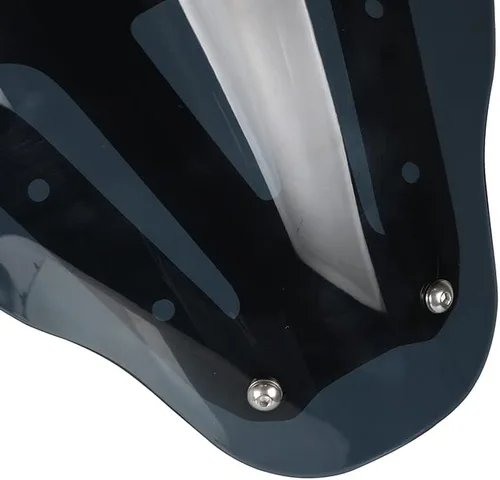 Vista 7 de MT-07 FZ-07 2024 Cubierta de protección para parabrisas de motocicleta deflector con soporte para MT07 FZ07 MT FZ 07 2021 2022 2023 2024- Gris oscuro