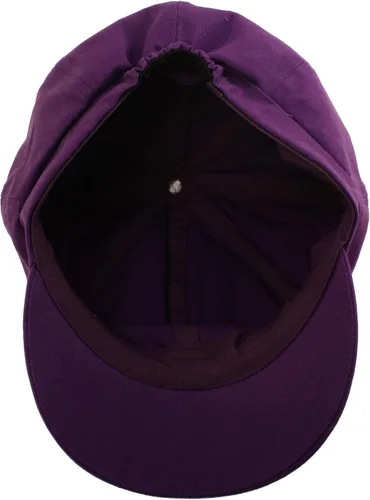Vista 3 de Newsboy Gatsby Apple Cabbie - Gorra de verano 100% algodón liso en blanco de 8 paneles, Newsboy, talla única