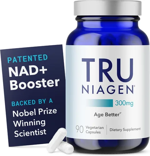 Vista 11 de TRU NIAGEN Suplemento NAD patentado para la función cerebral, antienvejecimiento y regeneración celular, 300 mg de niagen, 30 porciones Apoya