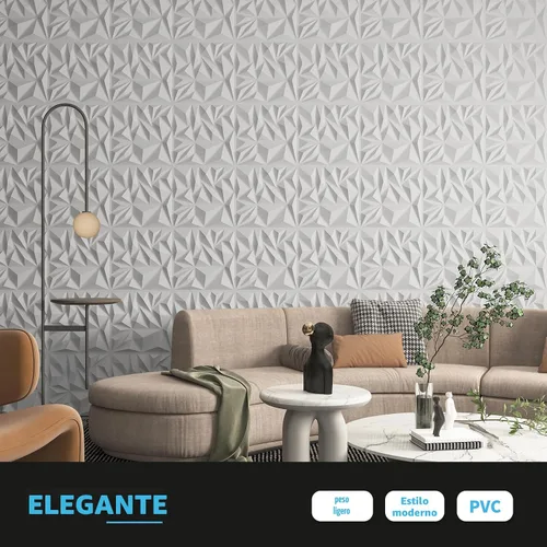Vista 3 de Art3d Paquete de 33 paneles de pared 3D para decoración de pared interior, paneles de pared modernos con textura de diamante para juegos, sala