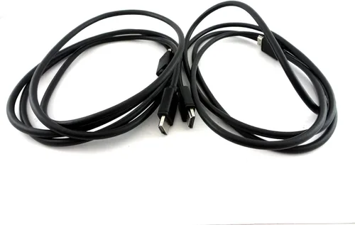 Vista 5 de Insignia - Cable HDMI UltraHD 4K de 6' (paquete de 2) - Negro NS-HG06572P