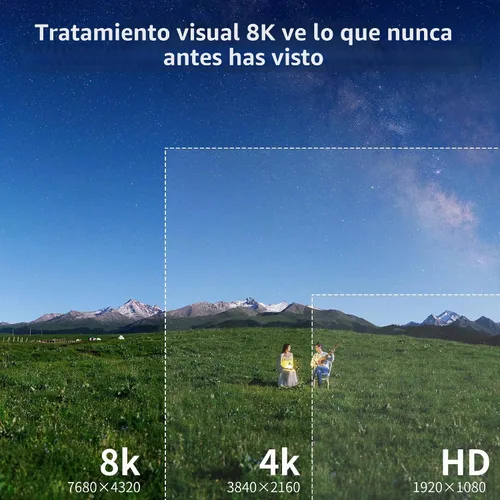 Vista 5 de 8K y 60Hz HDTV 90 grados de ángulo descendente macho a hembra Down&Down