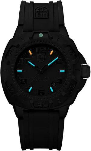 Vista 3 de Luminox Men's A.0201 BO, reloj reforzado con carbono, negro