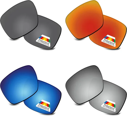 Vista 21 de Bwake Lentes de repuesto para gafas de sol Oakley Mainlink XL OO9264 POLARIZADAS