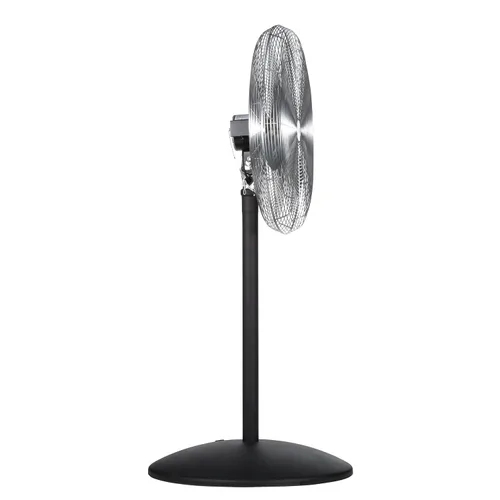 Vista 3 de Airmaster 71586 Circulador de aire comercial, 3 velocidades, montaje de base sólida de piso ajustable, 30 pulgadas de diámetro de apoyo, 115 V