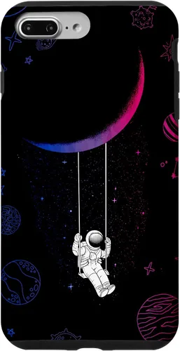 Vista 12 de Astronaut Moon Bisexual Flag Space LGBTQ Gay Pride Ally Bi Case for iPhone 17