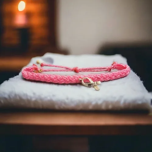 Vista 5 de Pulseras de concienciación sobre el cáncer de mama