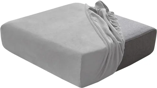 Vista 32 de Juego de fundas de cojín para asiento de sofá, fundas de cojín de terciopelo elástico, repuesto para cojines individuales con tela elástica Aguacate
