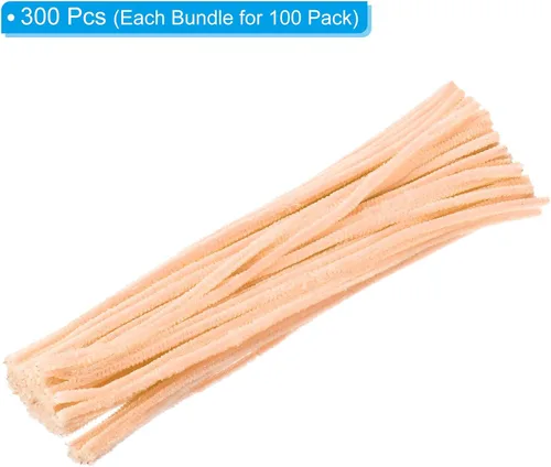 Vista 3 de PATIKIL Limpiapipas de 12 pulgadas, paquete de 300 tallos de felpilla flexibles para bricolaje, manualidades, decoración de fiestas, manualidades