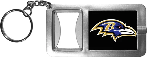 Vista 7 de Siskiyou Sports NFL unisex-adult Flashlight Key Chain With Bottle Opener
