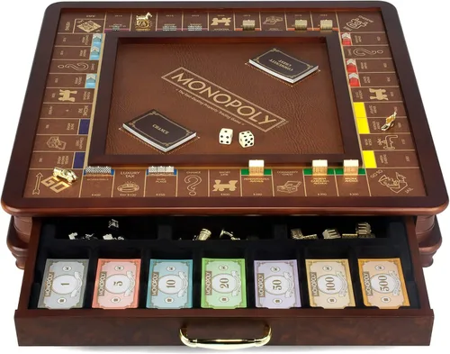 Vista 8 de Juego de mesa Monopoly en madera, de Winning Solutions