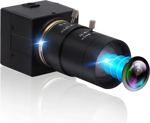 Vista 10 de Cámara USB 4K 0.1-0.472 in 4X Varifocal Lente Manual 2160P Cámara Ultra HD Compatible con UVC Primer Plano Webcam Soporte OpenCV PC Computadora